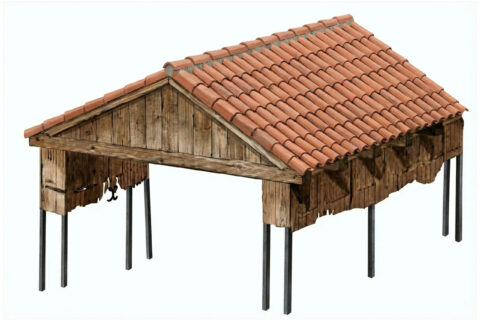 Conception d’un abri de protection (la mosaïque de l’oecus de la maison des Fresques Tipasa).